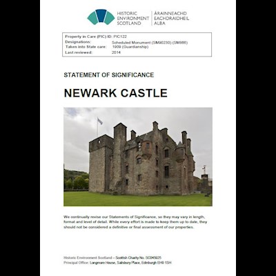 Front cover of Newark Castle Statement of Significance