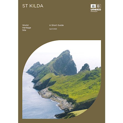 Front cover of St Kilda World Heritage Site Short Guide
