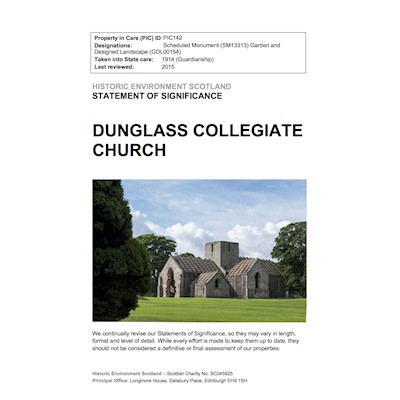 Dunglass Collegiate Church - Statement of Significance
