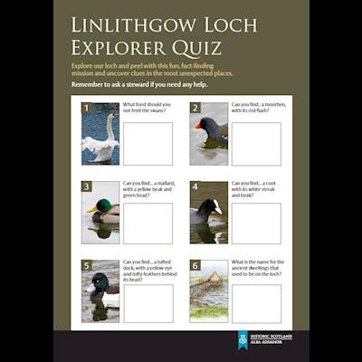 cover of Linlithgow Loch Explorer Quiz