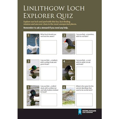 cover of Linlithgow Loch Explorer Quiz