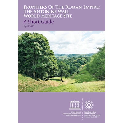 Front cover of the Antonine Wall World Heritage Site Short Guide