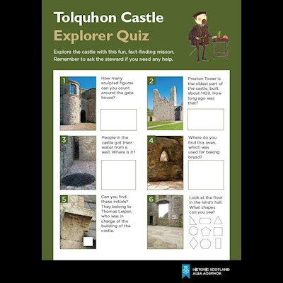 cover for Tolquhon Castle Explorer Quiz