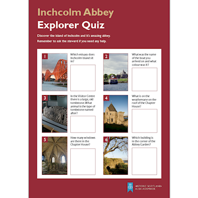 Cover of the Inchcolm Abbey Quiz