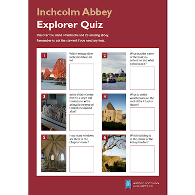 Cover of the Inchcolm Abbey Quiz