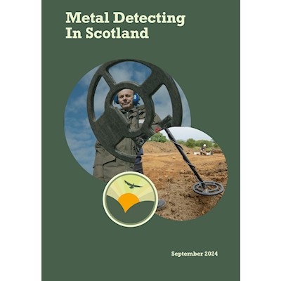 Front cover of Metal Detecting in Scotland