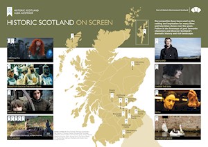 First page of the On Screen map leaflet 
