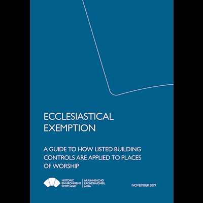 Front cover of Ecclesiastical Exemption guide