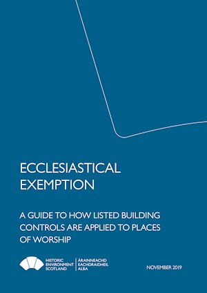 Front cover of Ecclesiastical Exemption guide