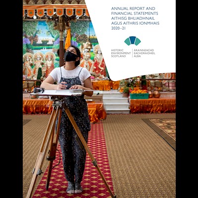 Front cover of Annual Report and Financial Statements 2020-21