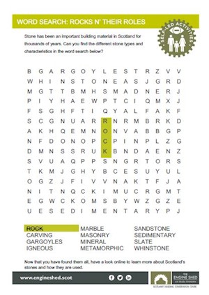 A word search