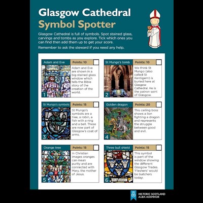 cover of Glasgow Cathedral Symbol Spotter Hunt