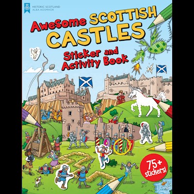 Front cover of Awesome Scottish Castles