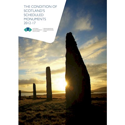 Front cover of the condition of Scotland's scheduled monuments 2012-17