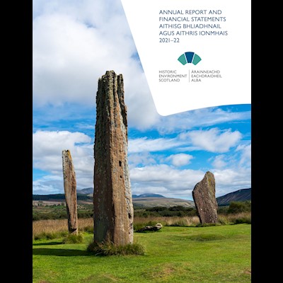 Front cover of Annual Report and Financial Statements 2021-22