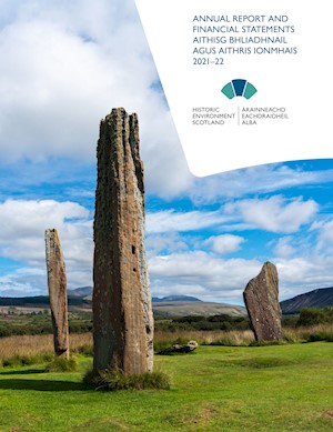 Front cover of Annual Report and Financial Statements 2021-22