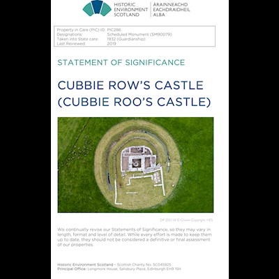 Front cover of Cubbie Roo's Castle Statement of Significance