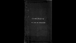 Concrete: its use in buildings