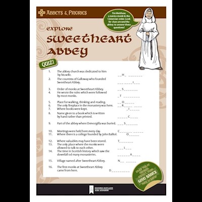 Cover of Discover Sweetheart Abbey Quiz