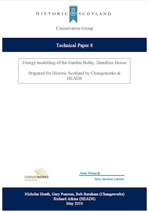 Energy modelling of the Garden Bothy, Dumfries House