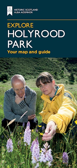 Cover of the Holyrood Park Map and Guide leaflet