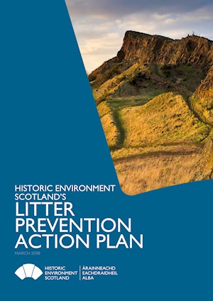 Front cover of litter prevention action plan