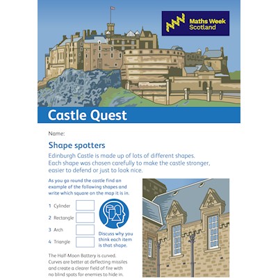 First page of the Castle Quest Trail