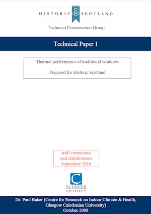 Thermal Performance of Traditional Windows