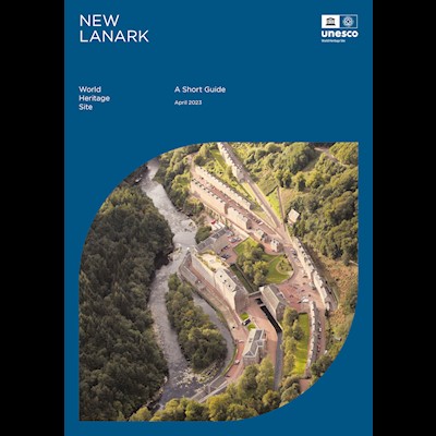 Front cover of New Lanark Short Guide