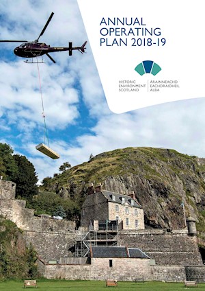 Front cover of our annual operating plan 2018-19