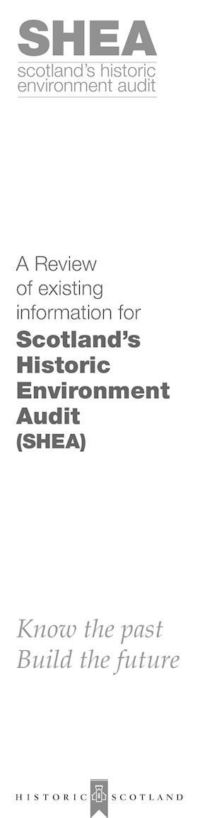 Front page of Scotland's Historical Environment Audit 2007