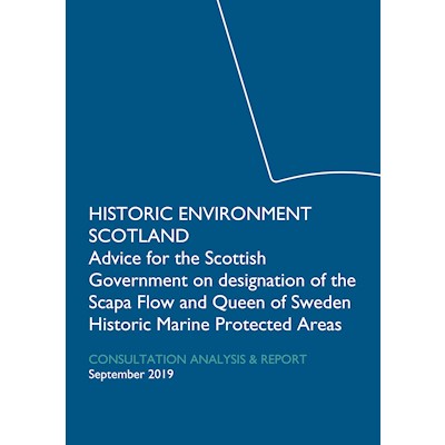 Cover of a document with the shape of a keystone.
