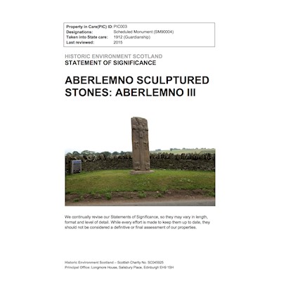 Aberlemno Sculptured Stones: Aberlemno III - Statement of Significance