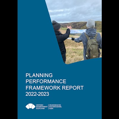 Front cover of Planning Performance Framework 2022-23