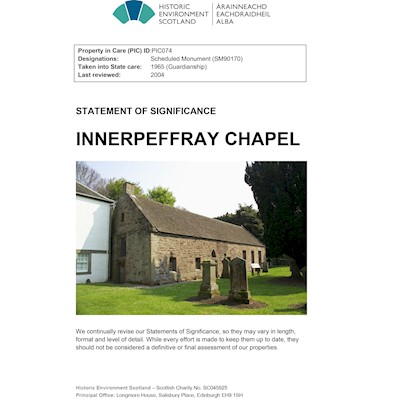 Front cover of Innerpeffray Chapel Statement of Significance