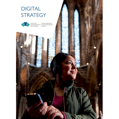 Cover of Historic Environment Scotland's Digital Strategy