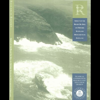 Cover page featuring an image of the Shetland coastline