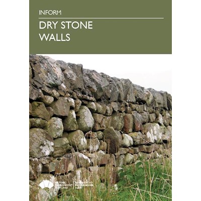  A dry stone wall in the countryside