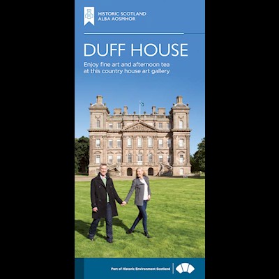 Front cover of Duff House visitor leaflet