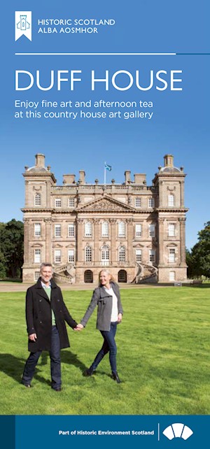 Front cover of Duff House visitor leaflet