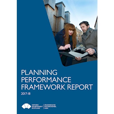 Front cover of Planning Performance Report 2017-18