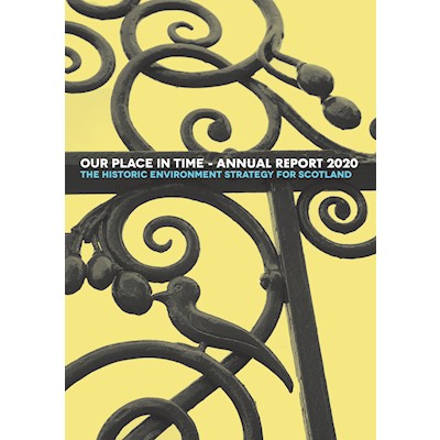 Front cover of Our Place In Time Annual Report 2020