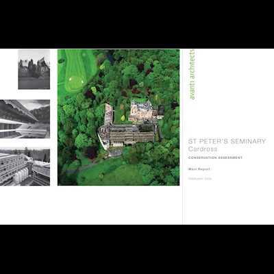 Front cover of St Peter's Seminary, Cardross Conservation Assessment
