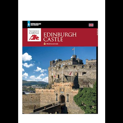 Front cover of Edinburgh Castle souvenir guide