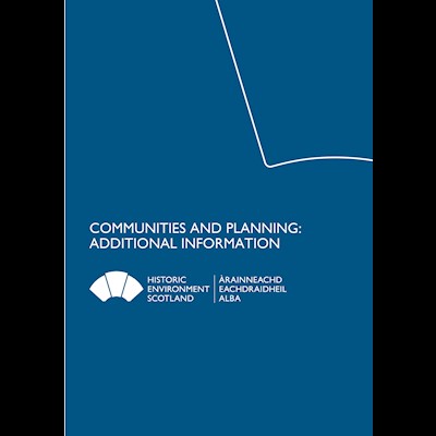 Communities and Planning Additional Information document cover