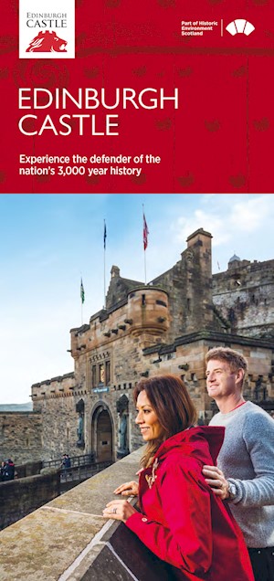 Front cover of the Edinburgh Castle visitor leaflet