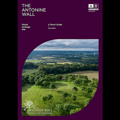 Front cover of Antonine Wall World Heritage Site Short Guide