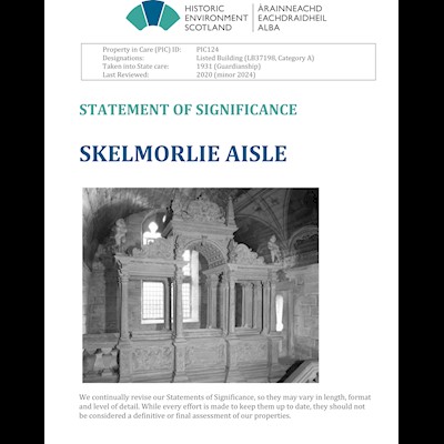 Front cover of Skelmorlie Aisle Statement of Significance