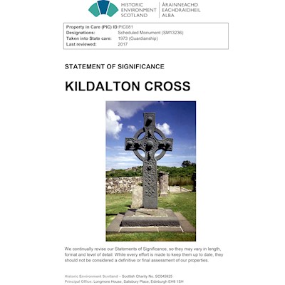 Front cover of Kildalton Cross Statement of Significance