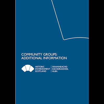 Community Groups Additional Information document cover
